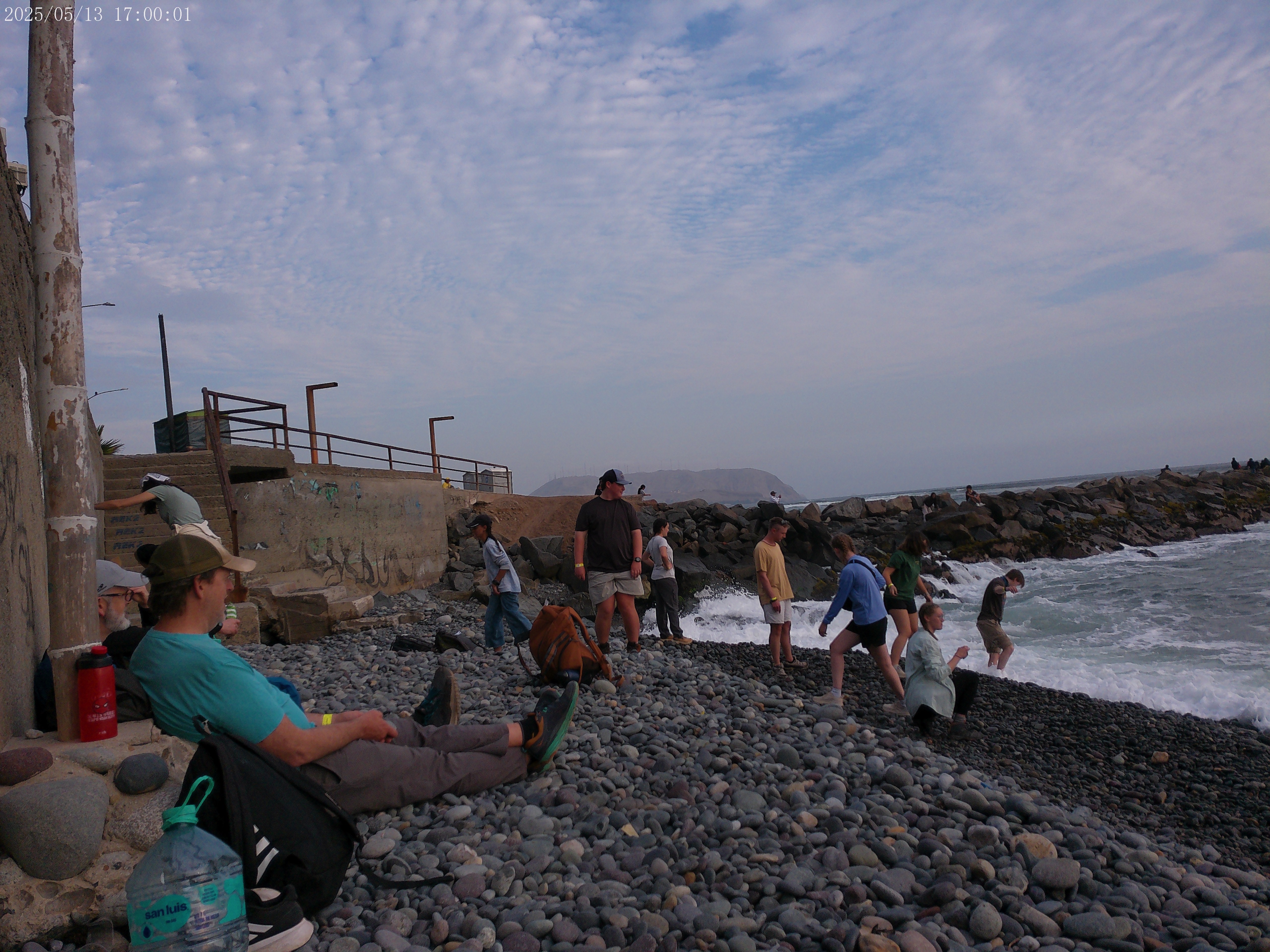 At the Pacific Ocean