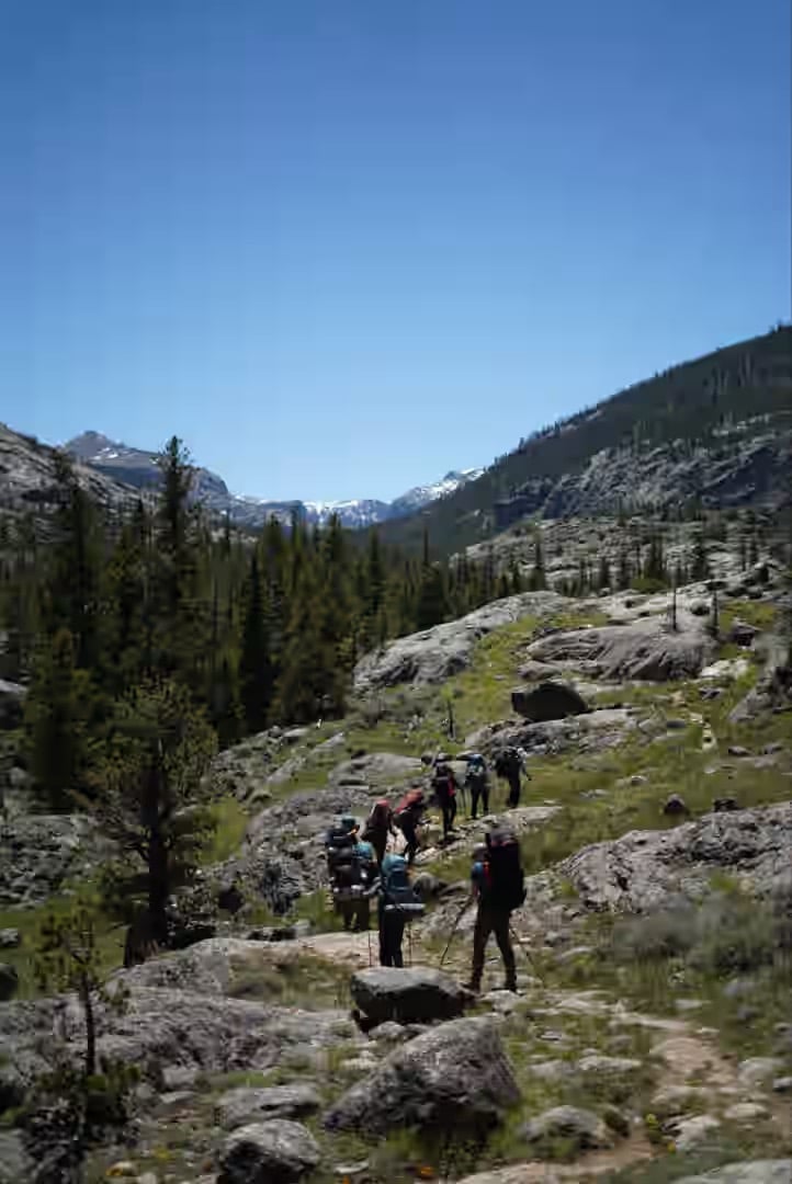 On the trail