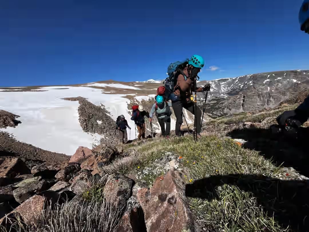 Top of couloir